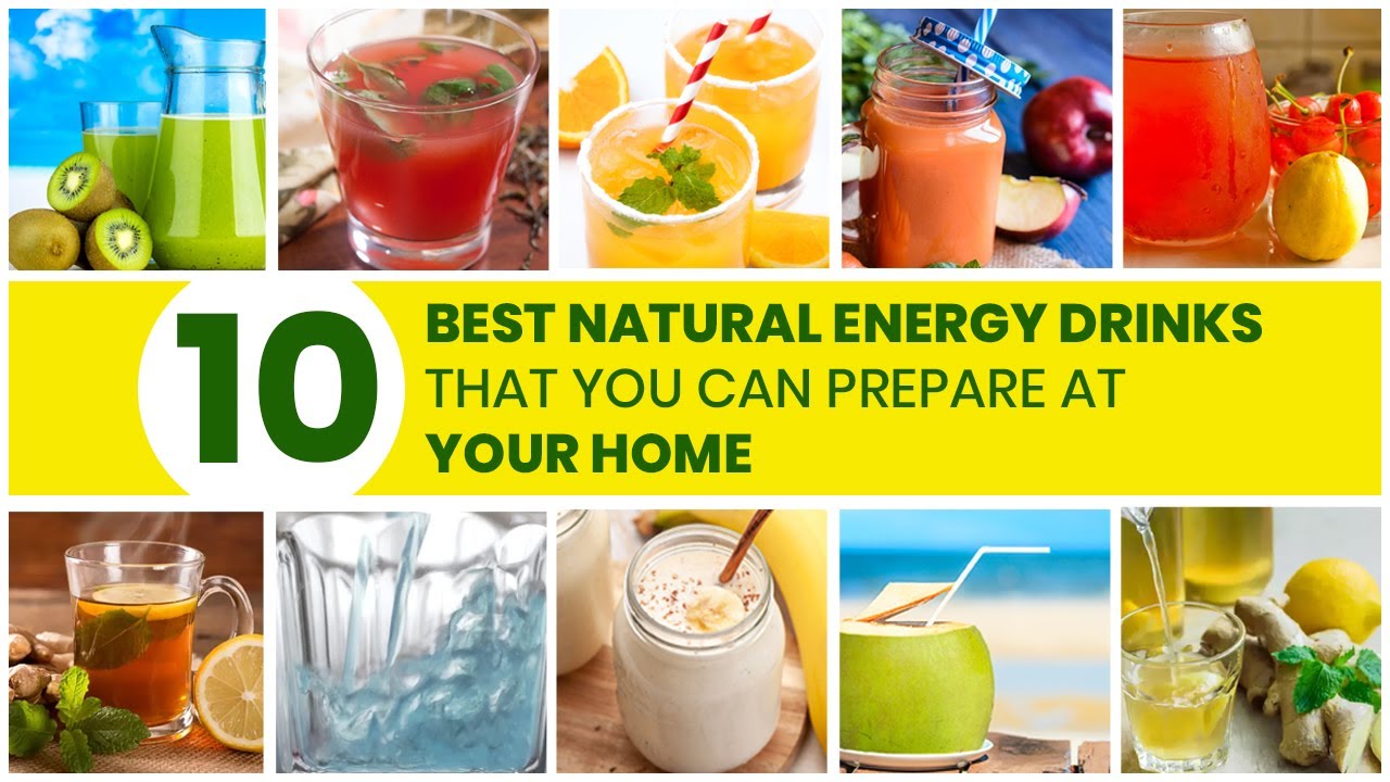 10 Best Natural Energy Drinks That You Can Prepare at Your Home | Health Tips