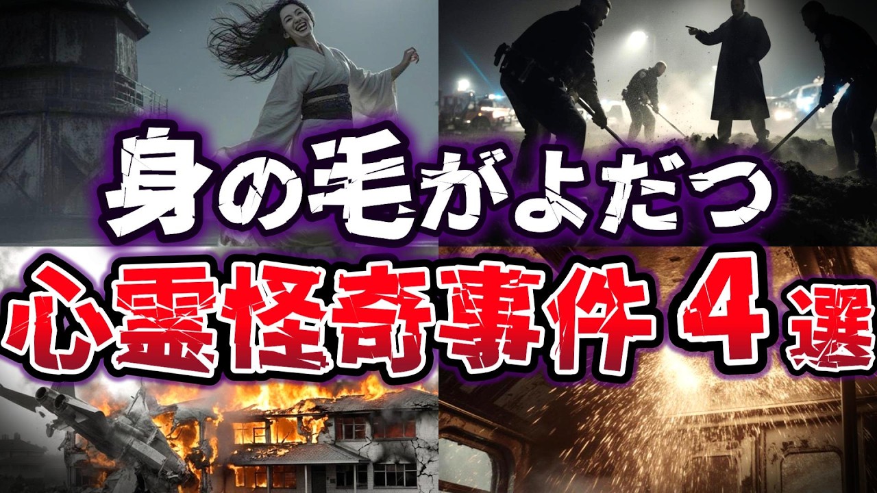 【ゆっくり解説】昭和の闇が深すぎる!! 本当に起こった 説明のつかない 心霊怪奇事件４選
