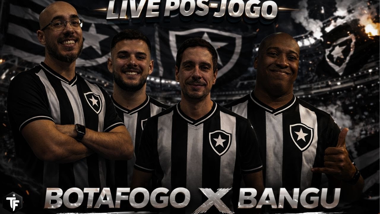 BOTAFOGO 3 X 1 BANGU | AGORA O FOCO É NA LIBERTADORES