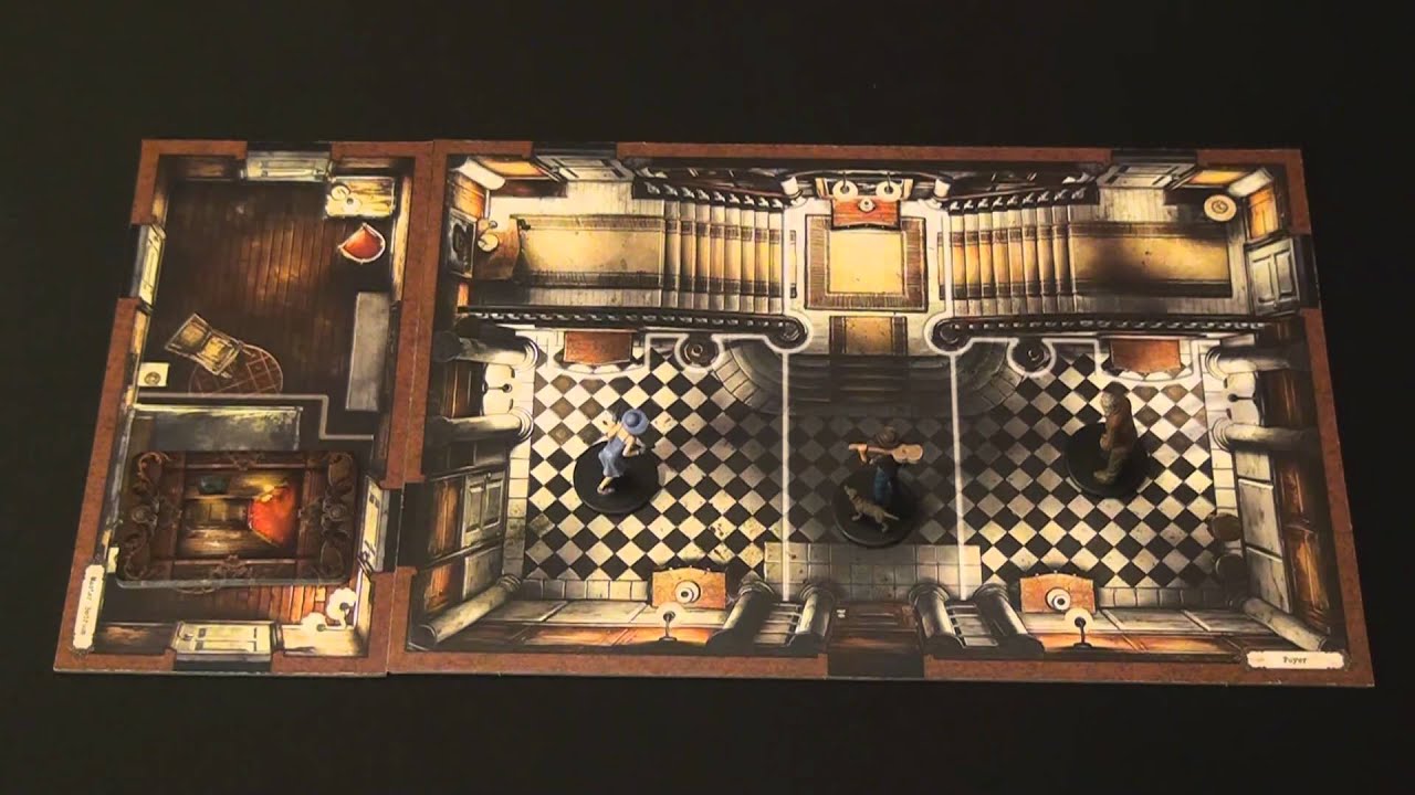 Drakkenstrike's Mansions of Madness Components Breakdown Video Review in HD Part 1 of 3