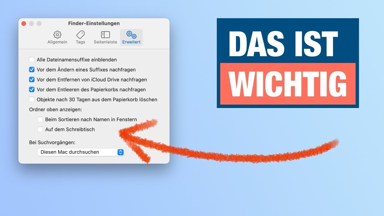 12 Tipps, um den Finder PERFEKT einzustellen (MacOS)