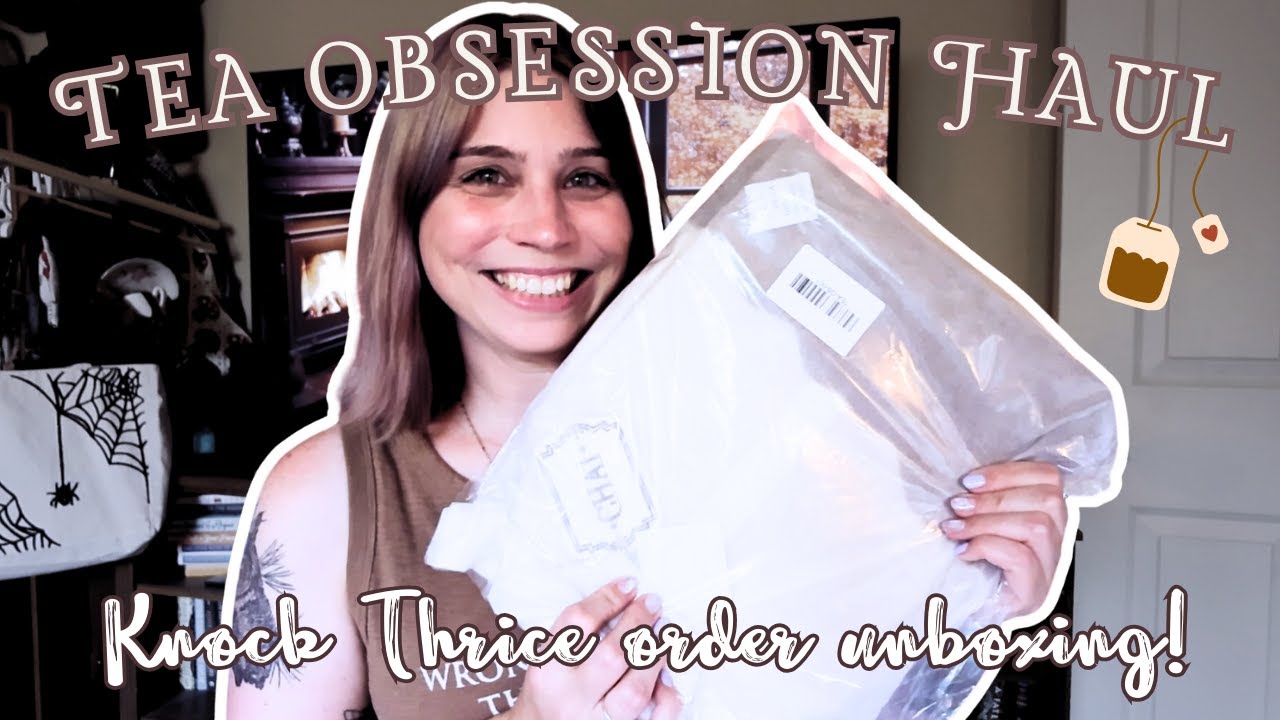 UNBOXING | Tea obsessed clothing and accessories haul from Knock Thrice: the cutest bag ever!