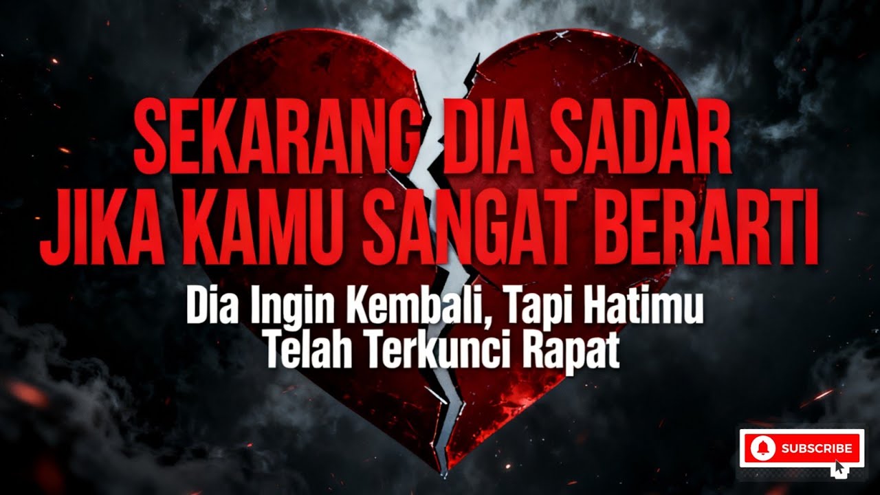 Sekarang Dia Menyesal Dan Terus Menangisimu, Tapi Hatimu Sudah Tertutup Untuknya - Tarot Reading