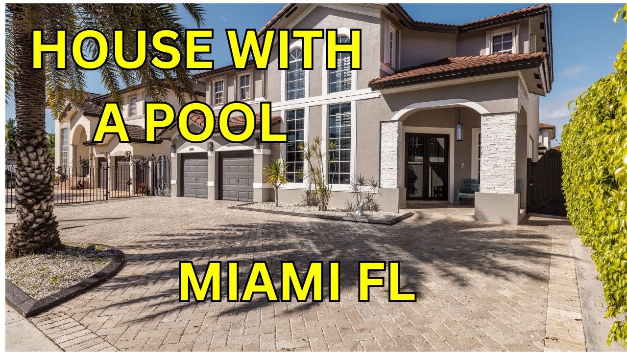 Pool House For Sale In Miami Florida $1,149,000 | Home Tour In Miami Florida | Live in Miami Florida