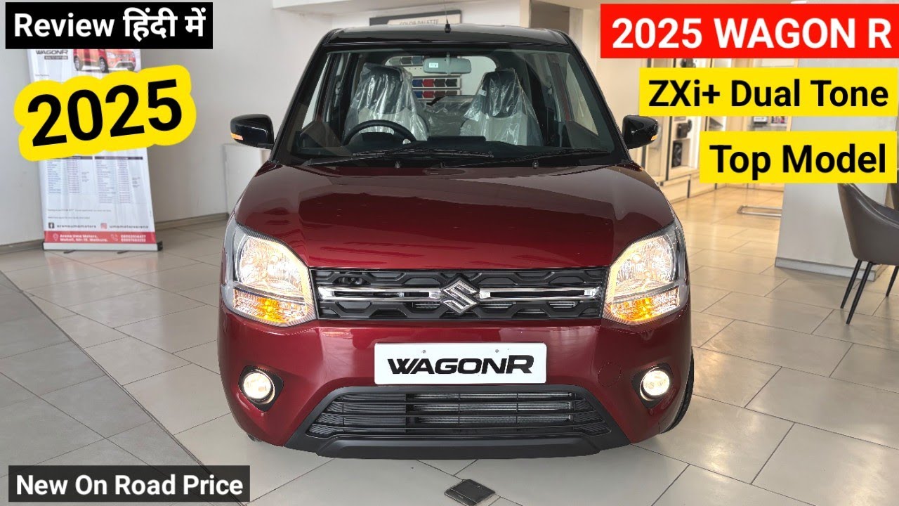 Подробный обзор нового Maruti Suzuki Wagon R ZXI+ Dual Tone | Цена на дороге, пробег, характеристики