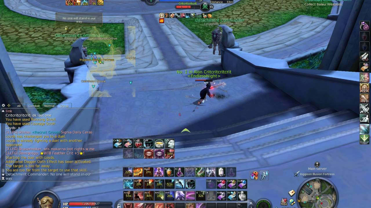 Aion Assassin vs Ranger