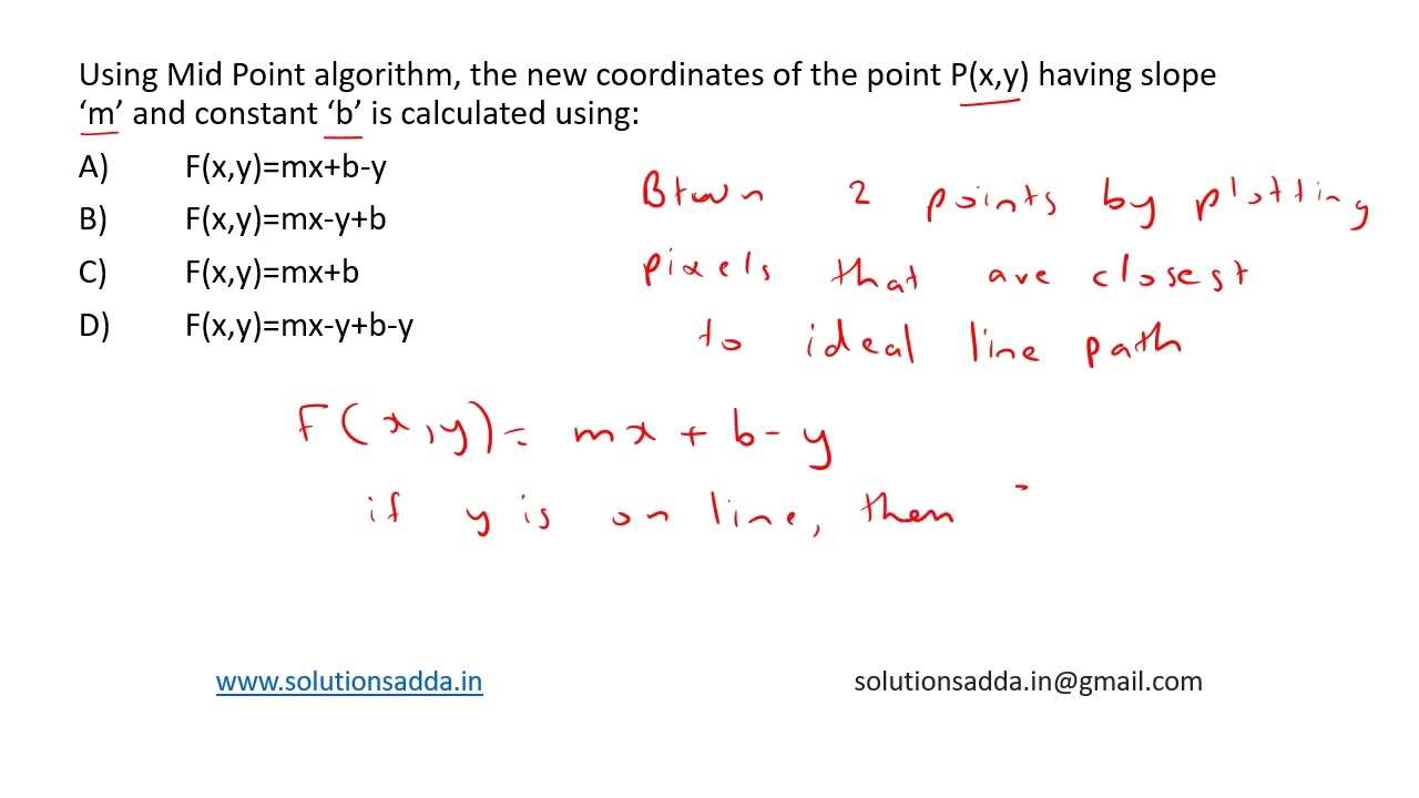 NIC STA 2018 | CG | MID POINT ALGORITHM | NIC TEST SERIES | SOLUTIONS ADDA | EXP. BY ISRO AIR-1