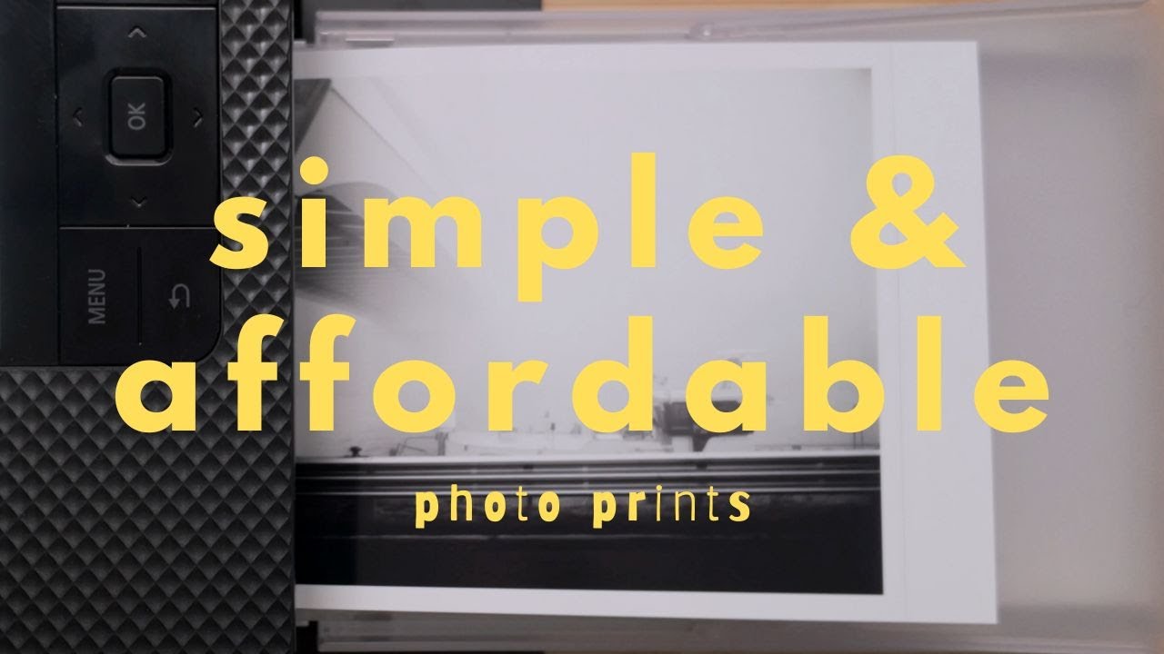 Printing photos at home? Simple & affordable (Canon SELPHY CP1500)