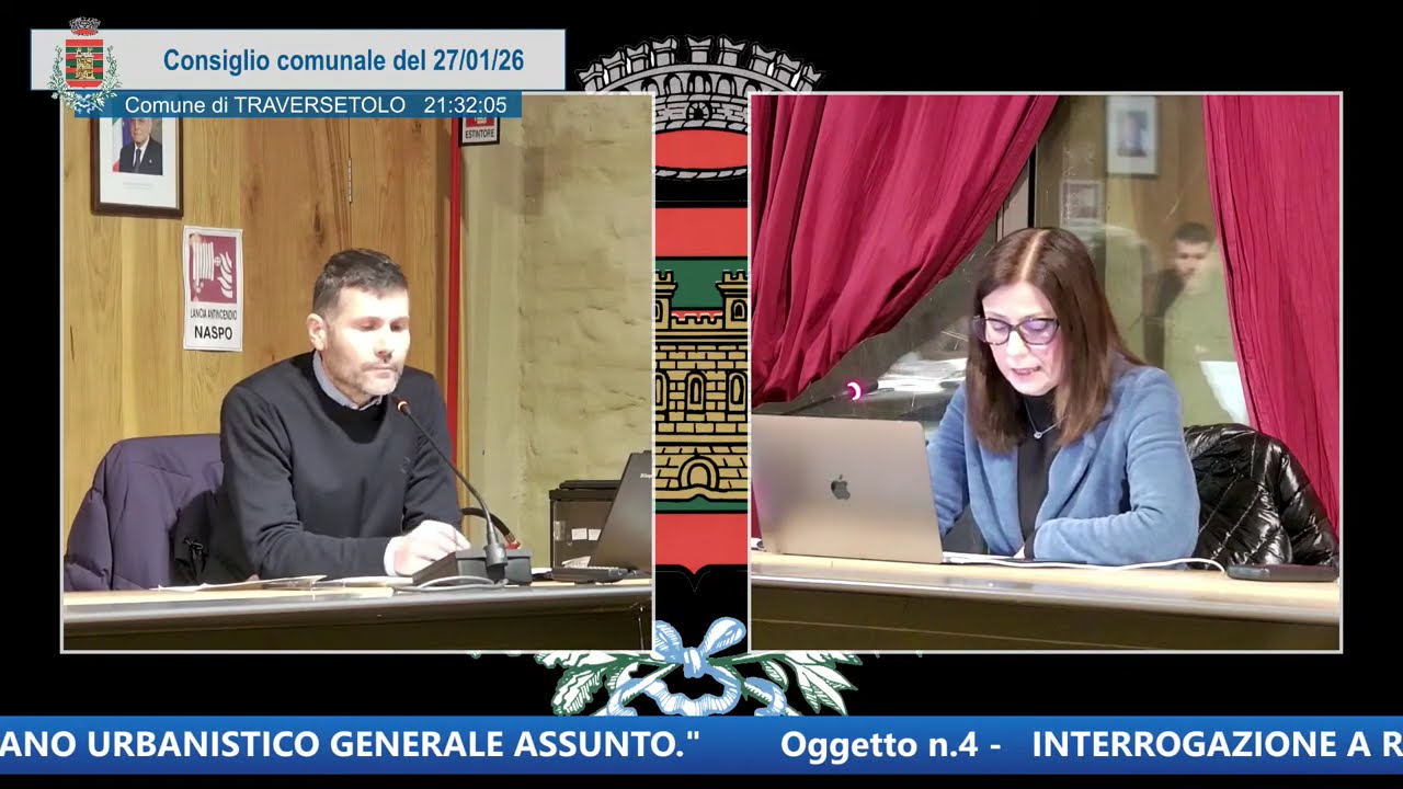 Consiglio comunale del 27.01.2026