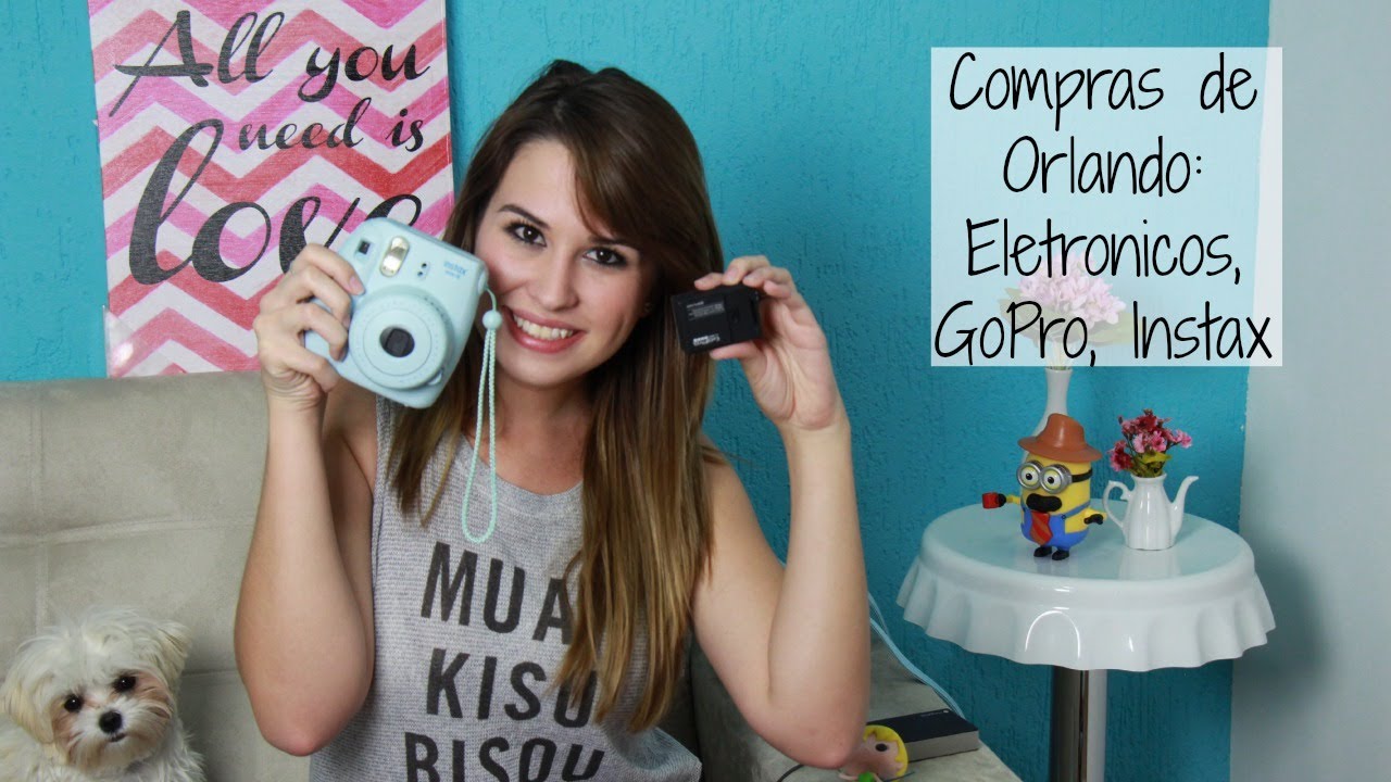 Comprinhas de Orlando: Eletrônicos, GoPro e Instax  - Fabi Santina