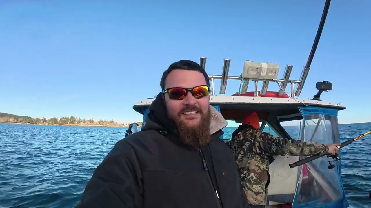 King fishing in Canada