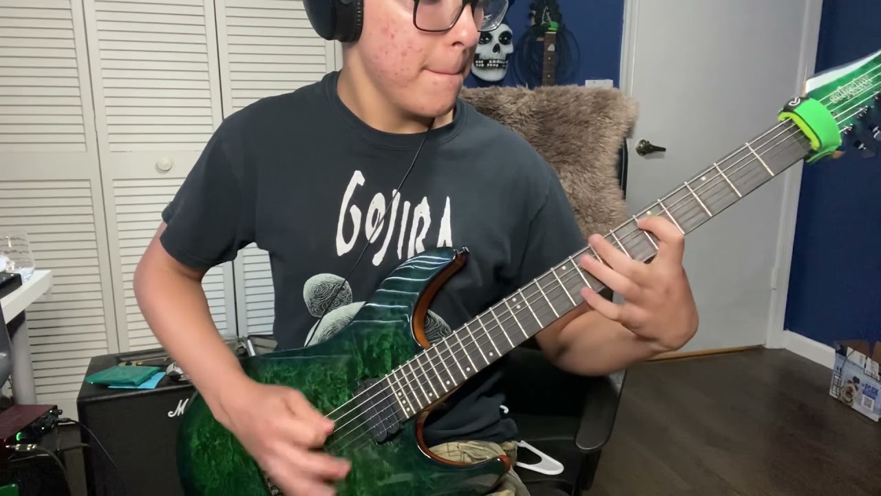 Summon the Masses and Walk Through the Fire - Sacrilege (guitar cover)