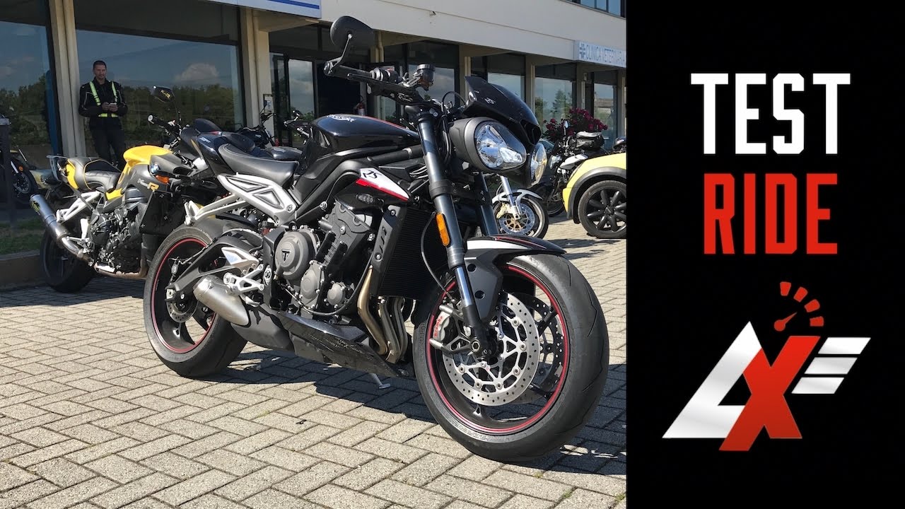 2017 Triumph Street Triple RS TEST RIDE & SOUND