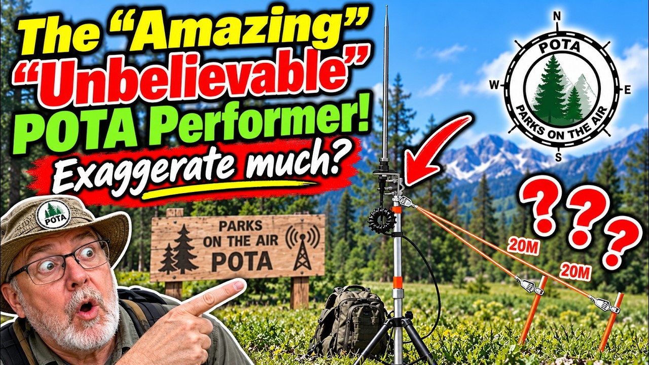 Silly ham radio claims about the POTA PERformer antenna.
