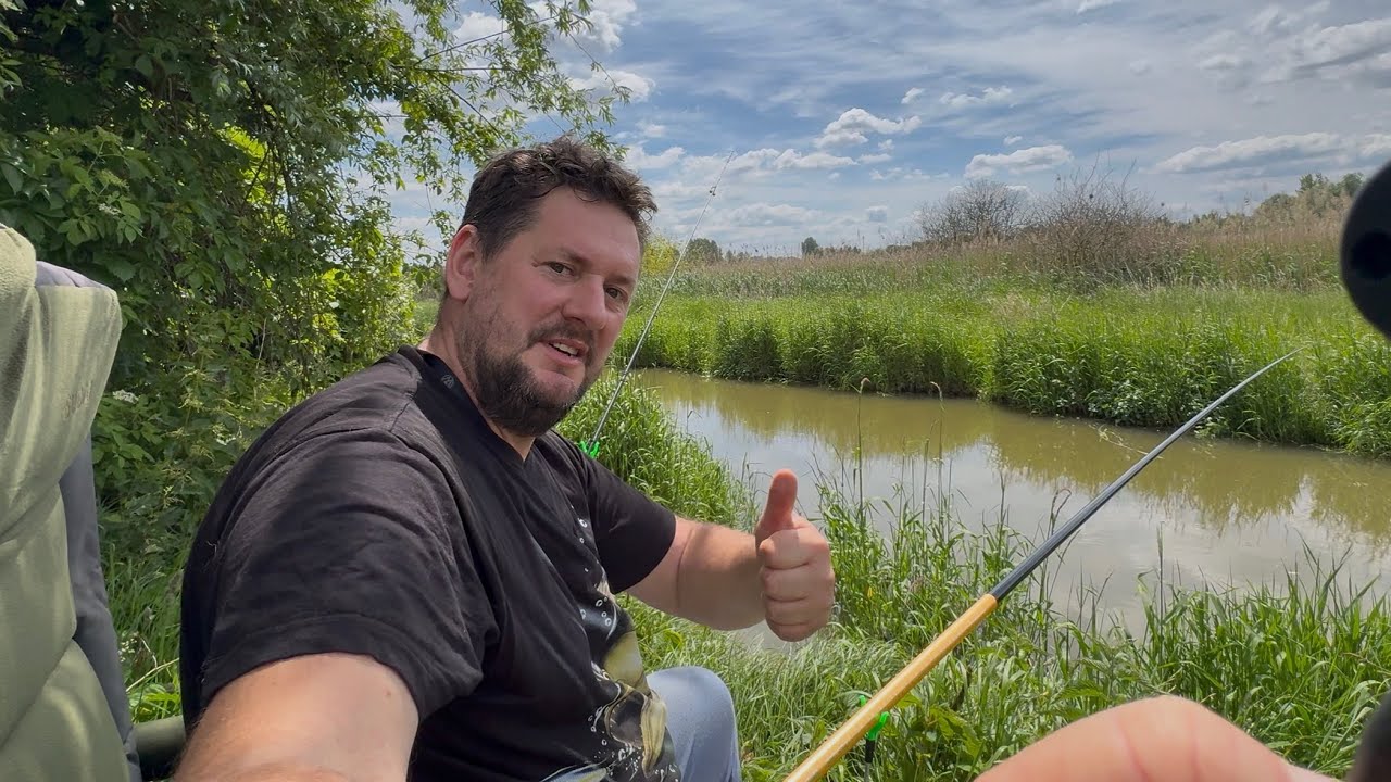 dzika Rzeka NIDA..nie ma wody!!! Czy uda się złowić rybę?