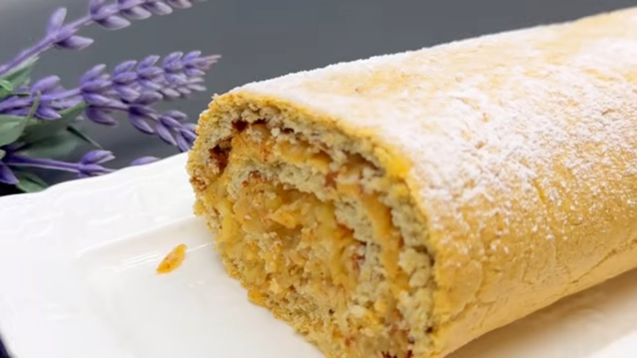 Вылейте тесто на яблоки! Легкий диетический яблочный пирог! без муки! без сахара!