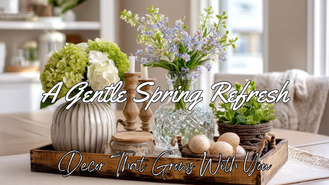 DIY Farmhouse Spring Decor on a Budget | Timeless Pieces You’ll Use Every Year