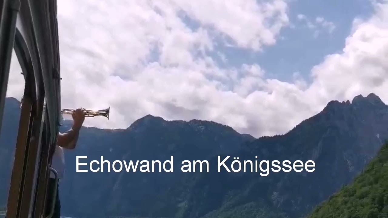Echowand am K&ouml;nigssee - Berchtesgaden - August 2019