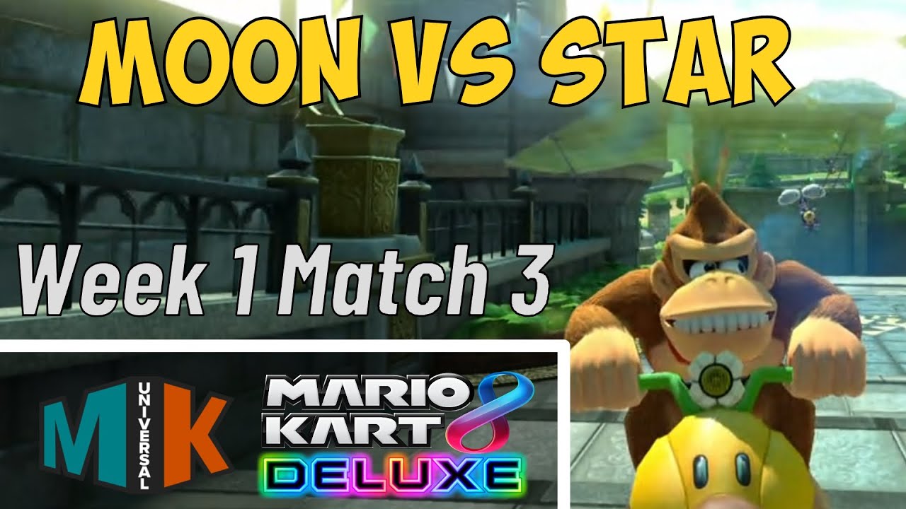[MK8DX] MKU SAISON 15 - WORLD FRIEND MOON VS WORLD FRIEND STAR | Week 1 Match 3 Division 1 - IT #73