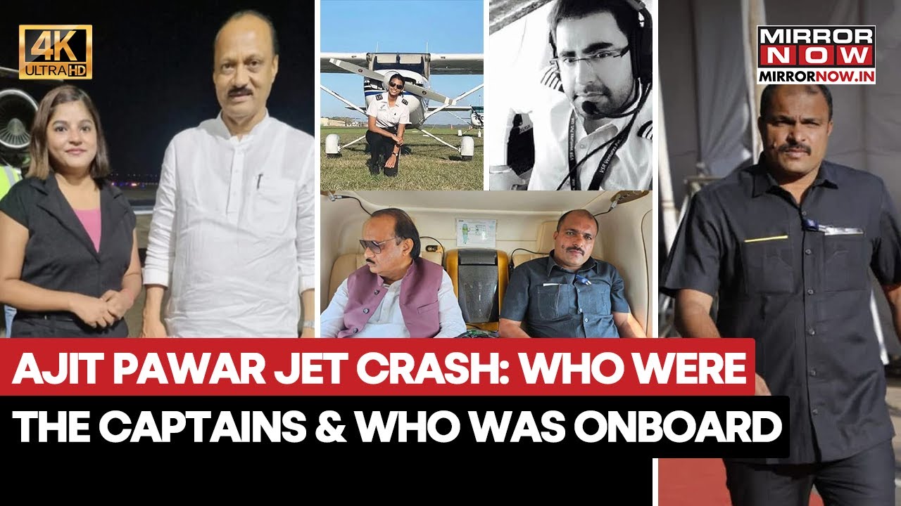 Ajit Pawar Dies In Plane Crash: Pilot Shambhavi Pathak, PSO Vidip Among 4 Others Dead| Who Were They