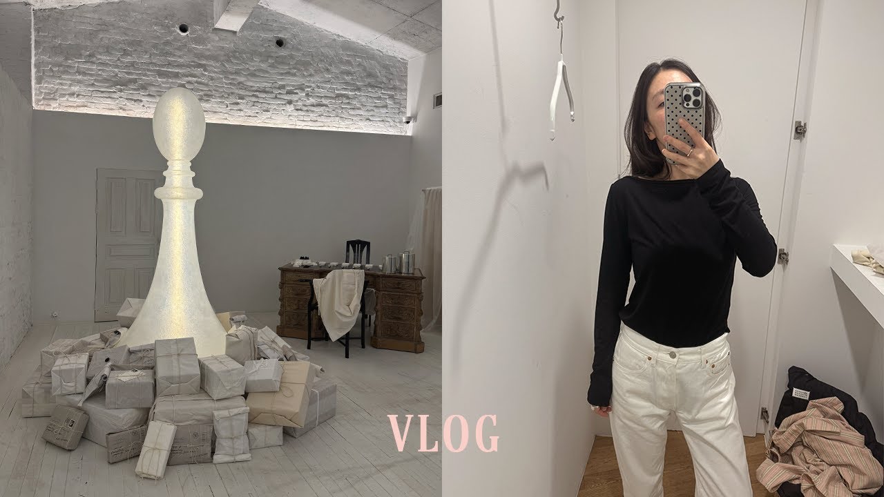 vlog. 한남동 수집미학 플래그쉽 스토어, 가을에 태어난 나의 생일주간🎂 , 무지 라보 가을쇼핑하기