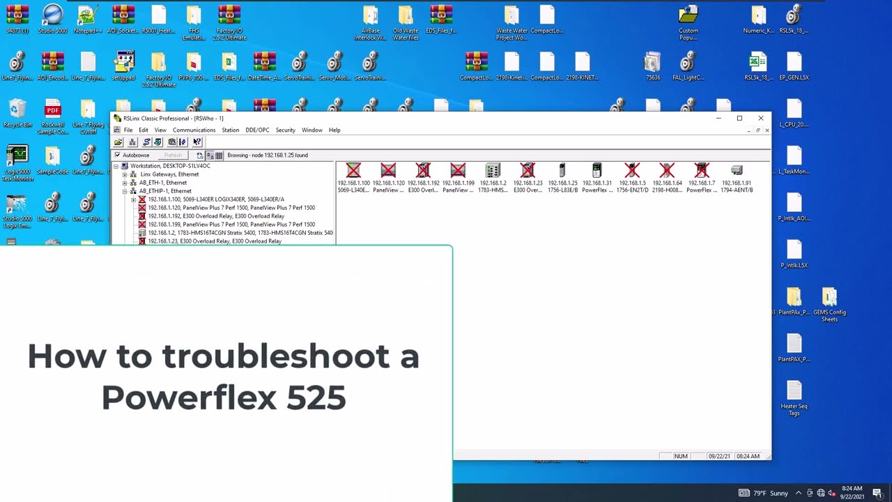 How to troubleshoot an Allen-Bradley PowerFlex 525 drive