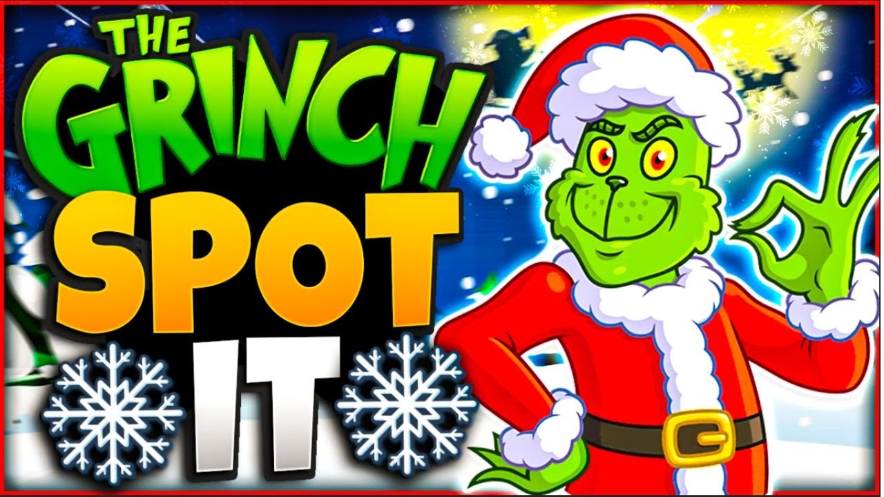 ❄️ The Grinch Spot It ❄️ Christmas Brain Break ❄️ Freeze Dance ❄️ Just Dance