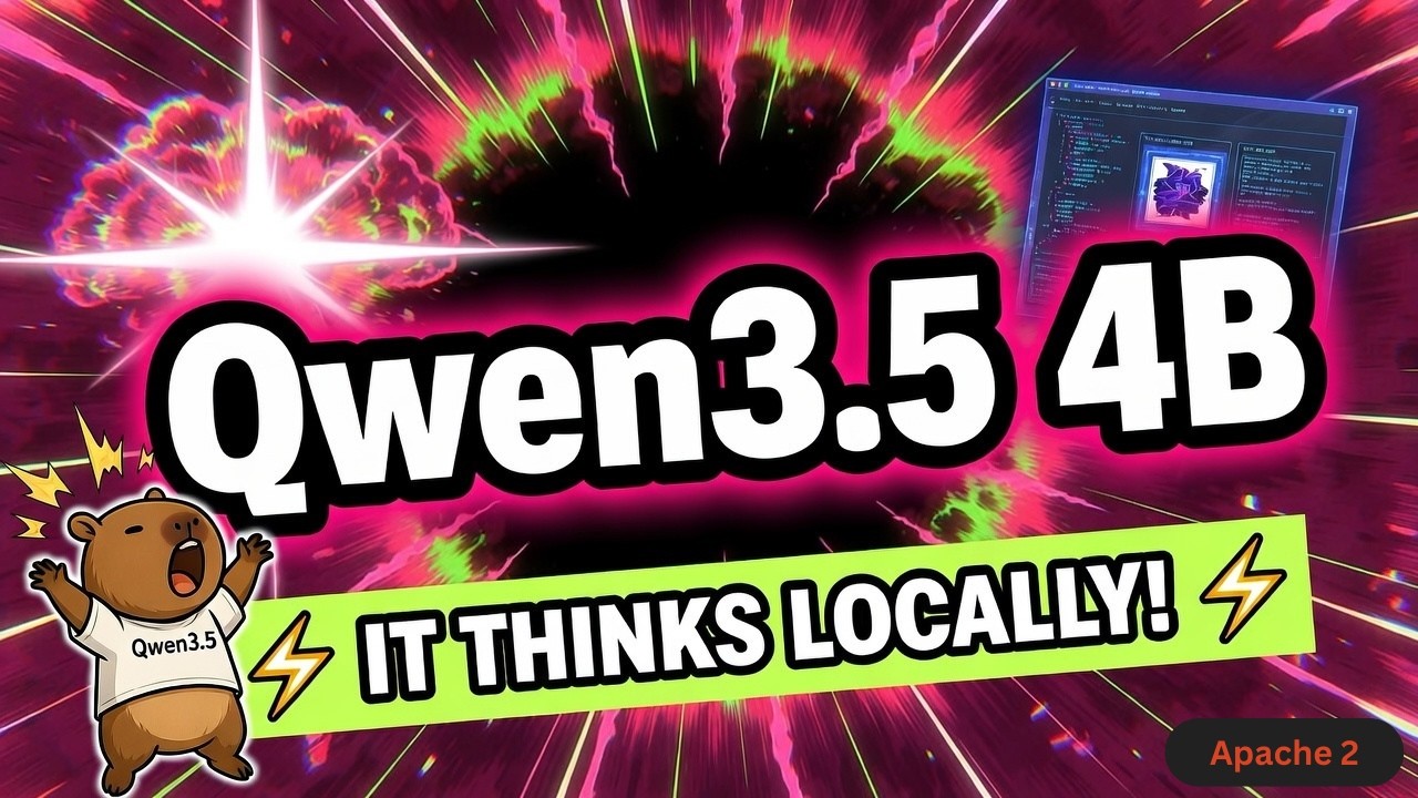 Qwen3.5 4B: China's Secret AI Weapon - Multimodal AI That Thinks, Codes & Sees Locally