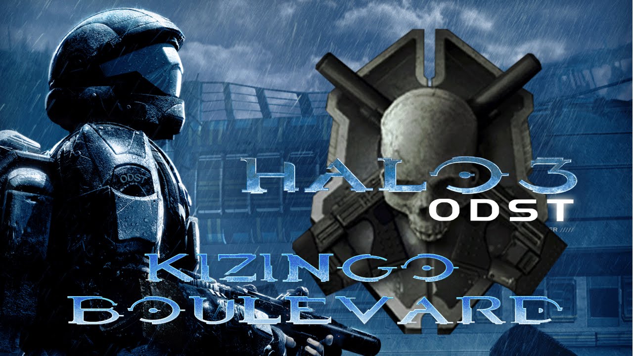 Halo 3 ODST Legendary Walkthrough:  Mission 3  - Kizingo Boulevard