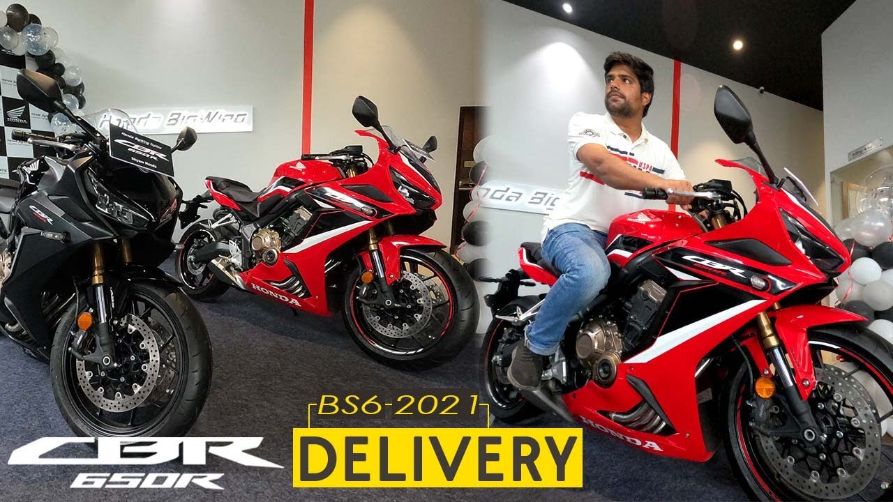 TAKING DELIVERY OF 2021 HONDA CBR 650R | FINALLY AAGAYI !! | HONDA BIGWING TOPLINE INDORE