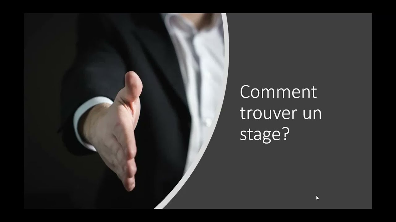 Comment d&eacute;crocher un stage?