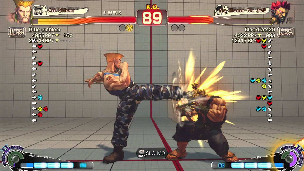 ACE (Guile) vs BlackCats28 (Gouki) - USF4 *60fps/1080p*