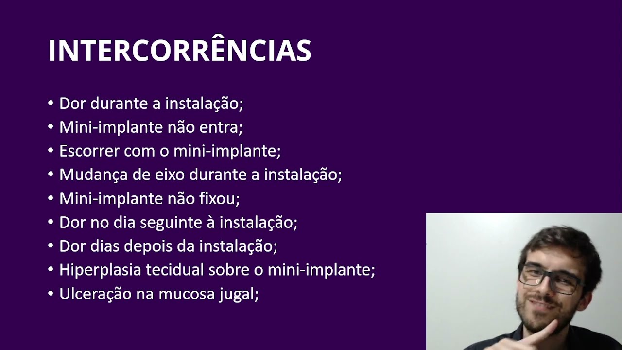 Como Evitar Intercorrências com Mini-Implantes e Como Resolvê-las