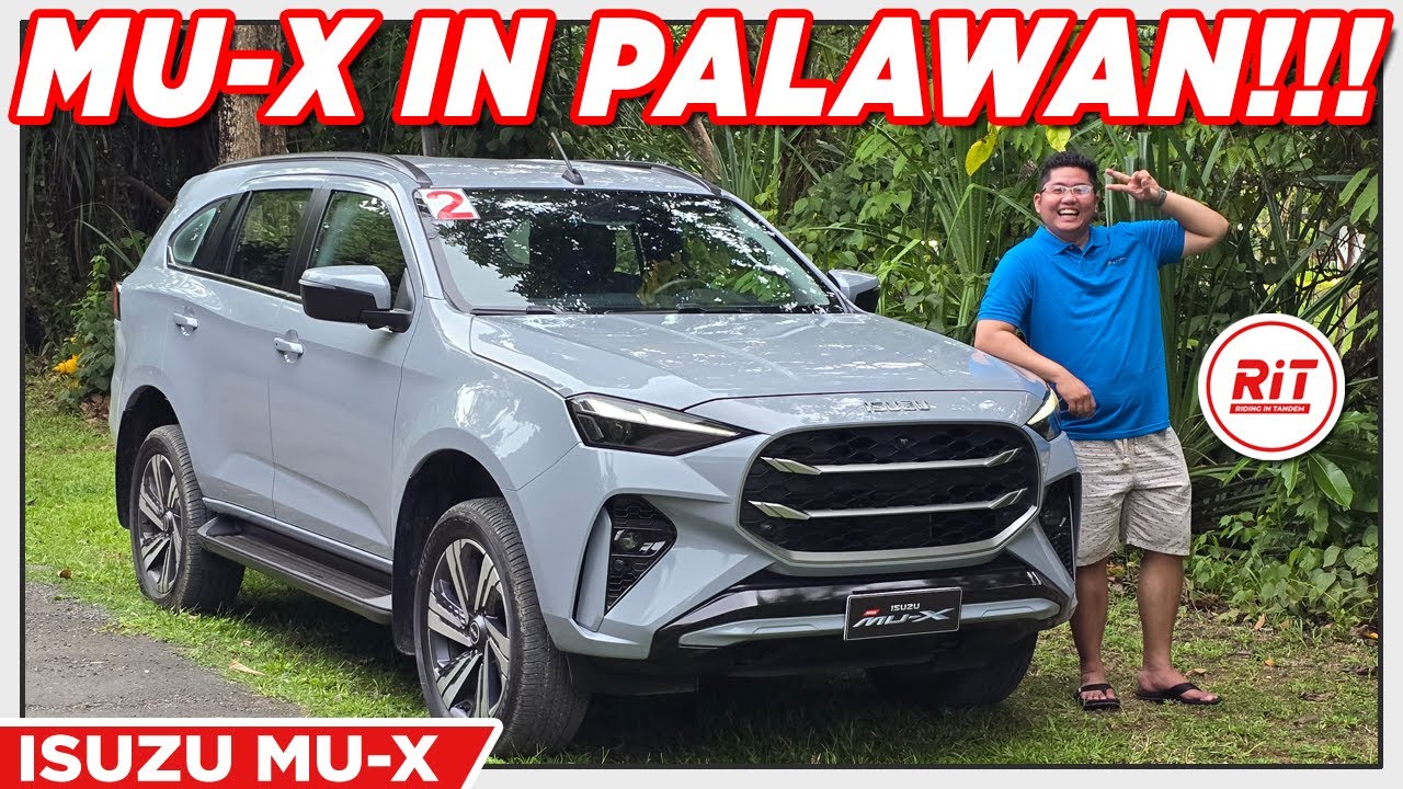 2025 Isuzu MU-X | Palawan Zigzag Drive | RiT Riding in Tandem