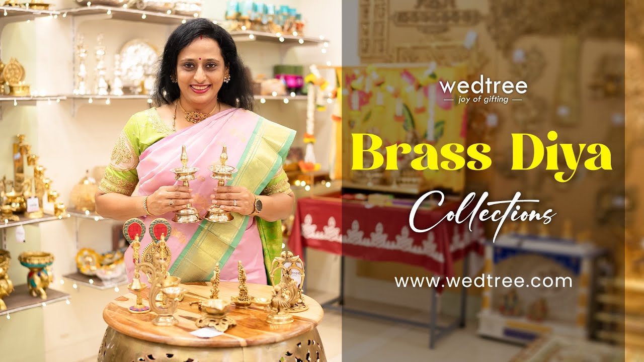 Brass Diyas | Deepavali Special | Wedtree | 17 Oct 24