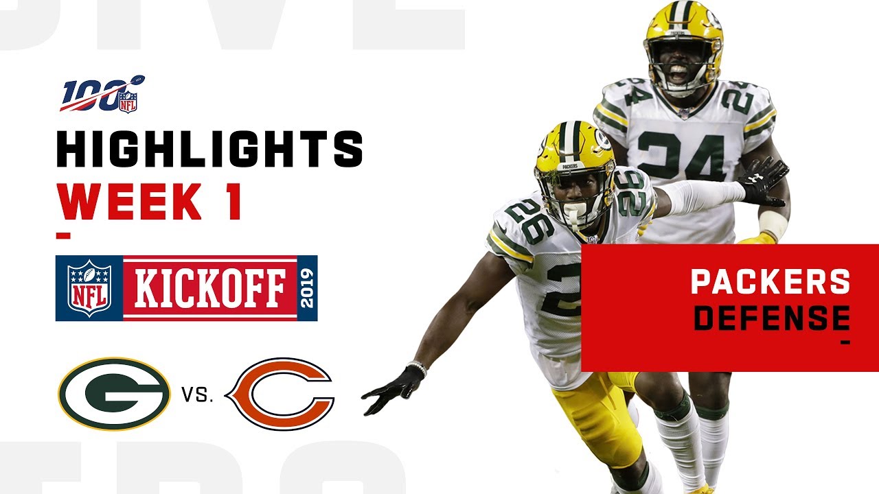 Packers Defense Stops Bears w/ 5 Sacks & 1 INT | NFL 2019 Highlights