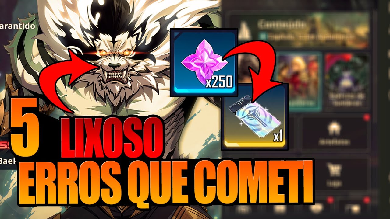 SOLO LEVELING ARISE  | ERROS FORAM COMETIDOS - PARA NÃO FAZER!