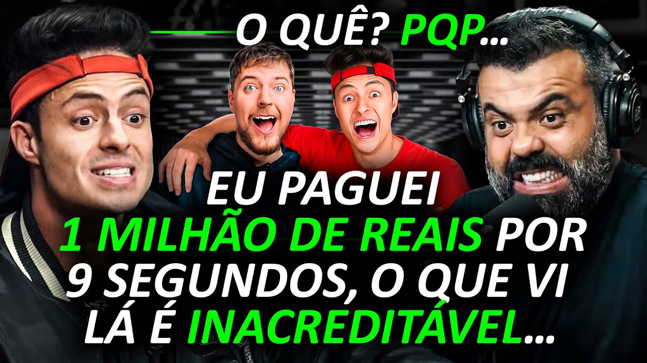 ENALDINHO EXPÕE TUDO da GRAVAÇÃO com MR BEAST: O MAIOR YOUTUBER do MUNDO