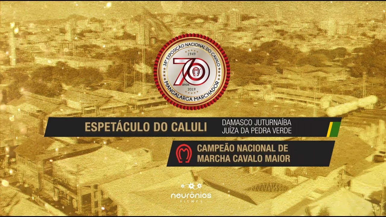 Espetáculo do Caluli Campeão de Marcha Cavalo Maior Nacional 2019