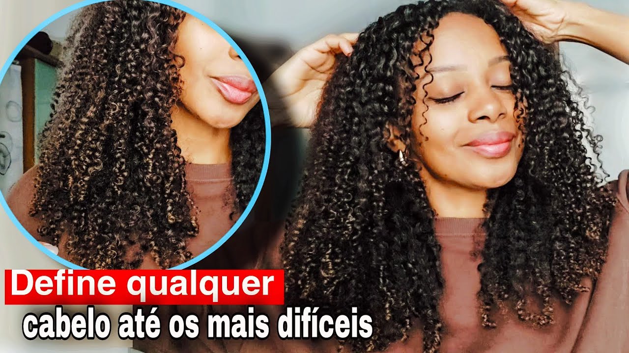 Como Definir QUALQUER Cabelo CRESPO ou CACHEADO 
