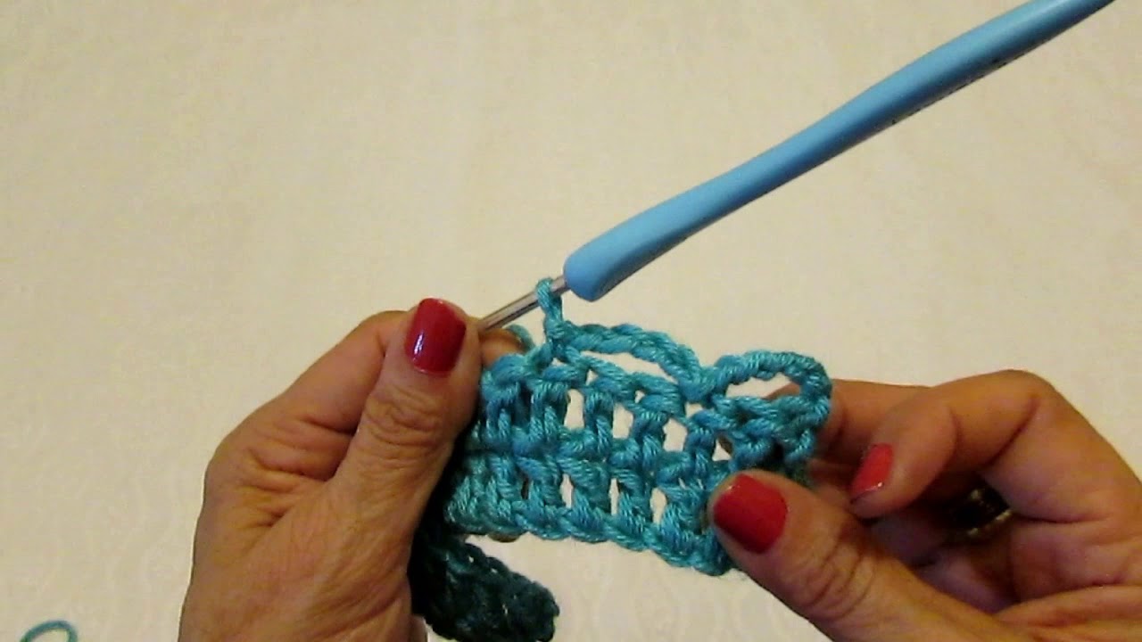 Cómo tejer a crochet PUNTO ENREJADO básico super fácil🌺🌺🌺🌺✅
