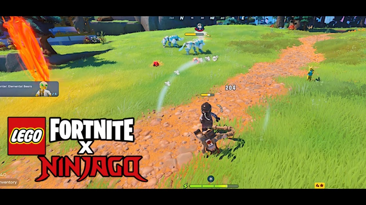 LEGO Fortnite × NINJAGO – First 30 Min Gameplay 4K (No Commentary)