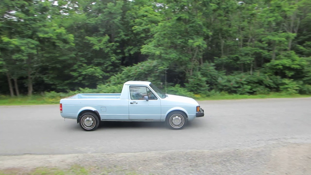 1981 Volkswagen Rabbit Diesel Pickup Truck - drives