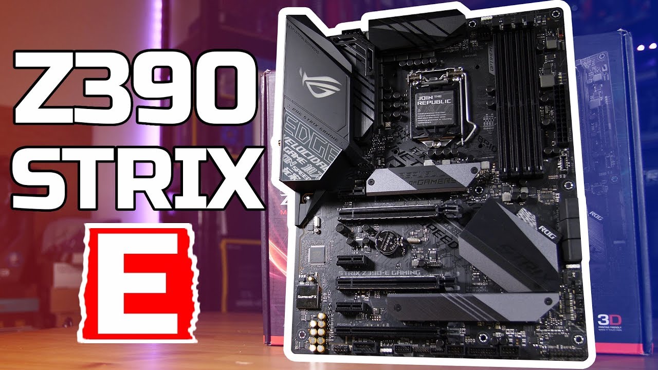 Asus Z390 STRIX-E Review