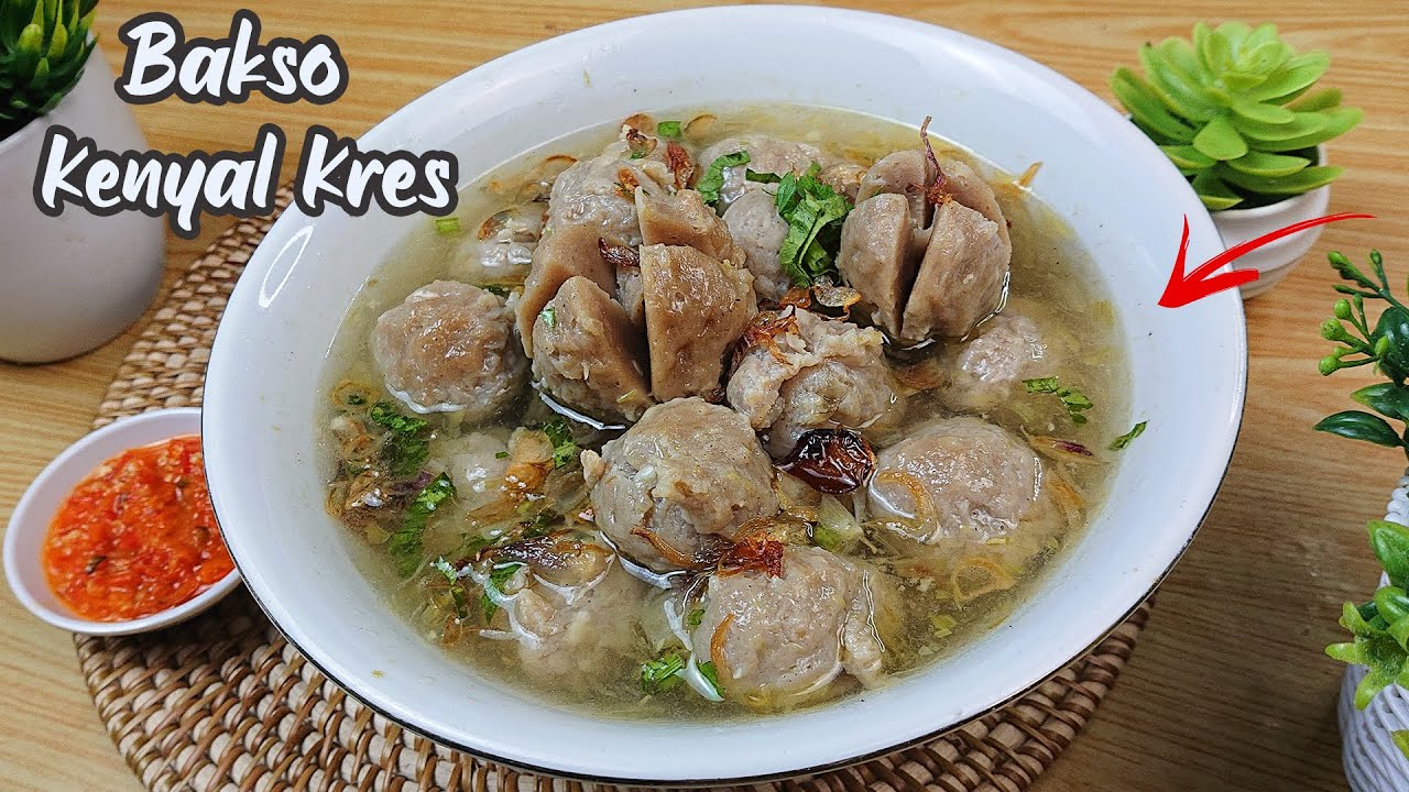 Resep BAKSO SAPI KENYAL KRES! Full Daging dan Kuah Sumsumnya Bikin Nagih, Dijamin ANTI GAGAL!
