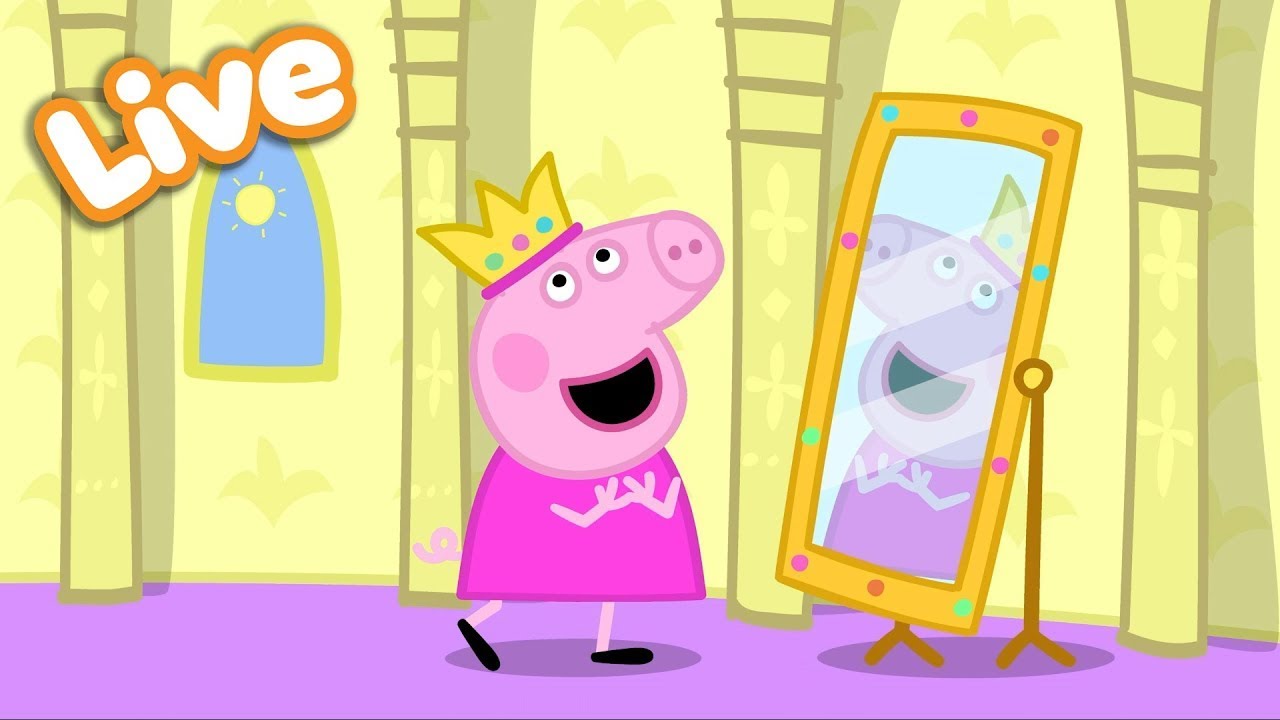 🔴 LIVE 24/7: Peppa Pig Playtime Fun! 👗🌈 | Peppa Pig's Pretend Play | FULL EPISODES