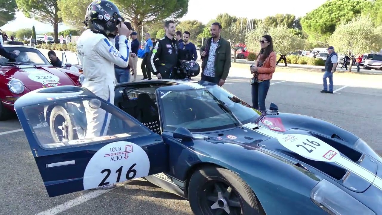 Ford GT 40 P/1055  - Tour Auto 2023 - Circuit Paul Ricard
