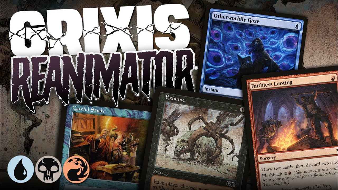 Faithless Looting & Careful Study? Pauper Grixis Reanimator w/ Ulamog's Crusher Magic: the Gathering