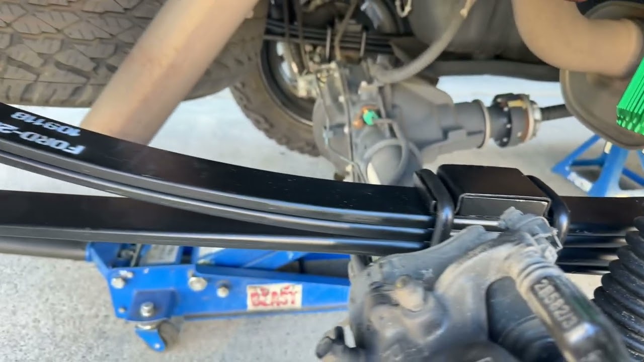 Next Gen Ranger with a Parabolic Springs and EFS 2.5 Shocks