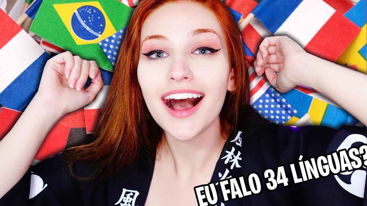 EU FALANDO 34 IDIOMAS DIFERENTES